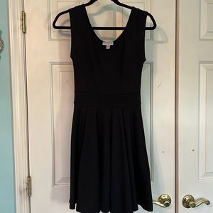 black casual cotton dress / cotton on